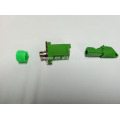 Hybrid Single-mode Simplex Plastic Fiber Adapter